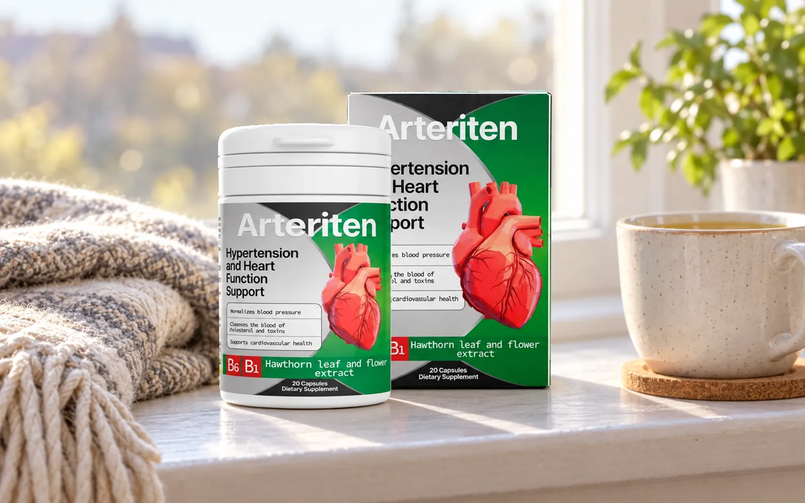 Arteriten — Verpackung im Alltag