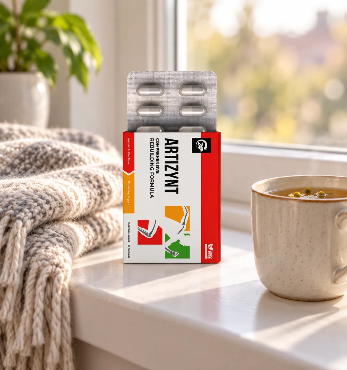 ArtiZynt Capsules — Verpackung im Alltag