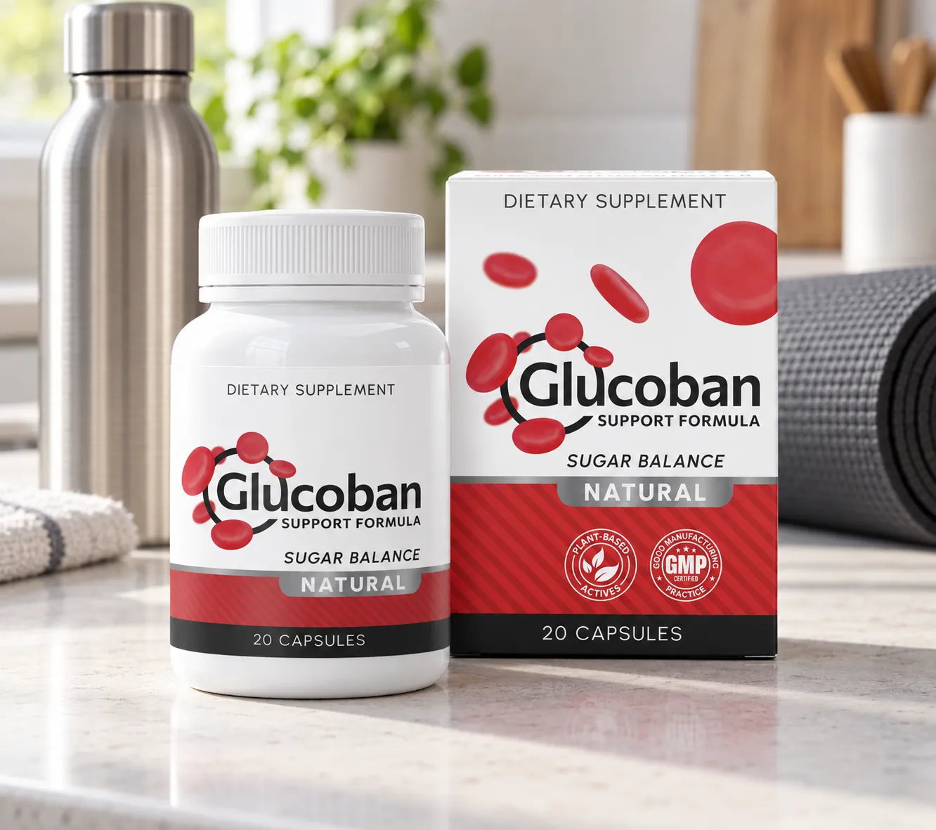 Glucoban — Verpackung im Alltag