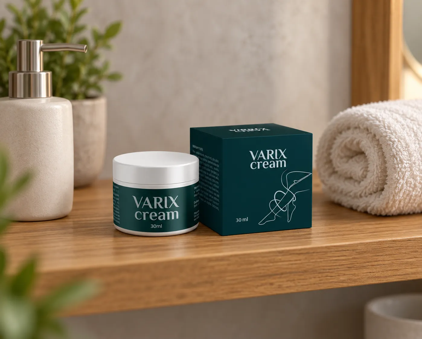 Varix cream — Verpackung im Alltag