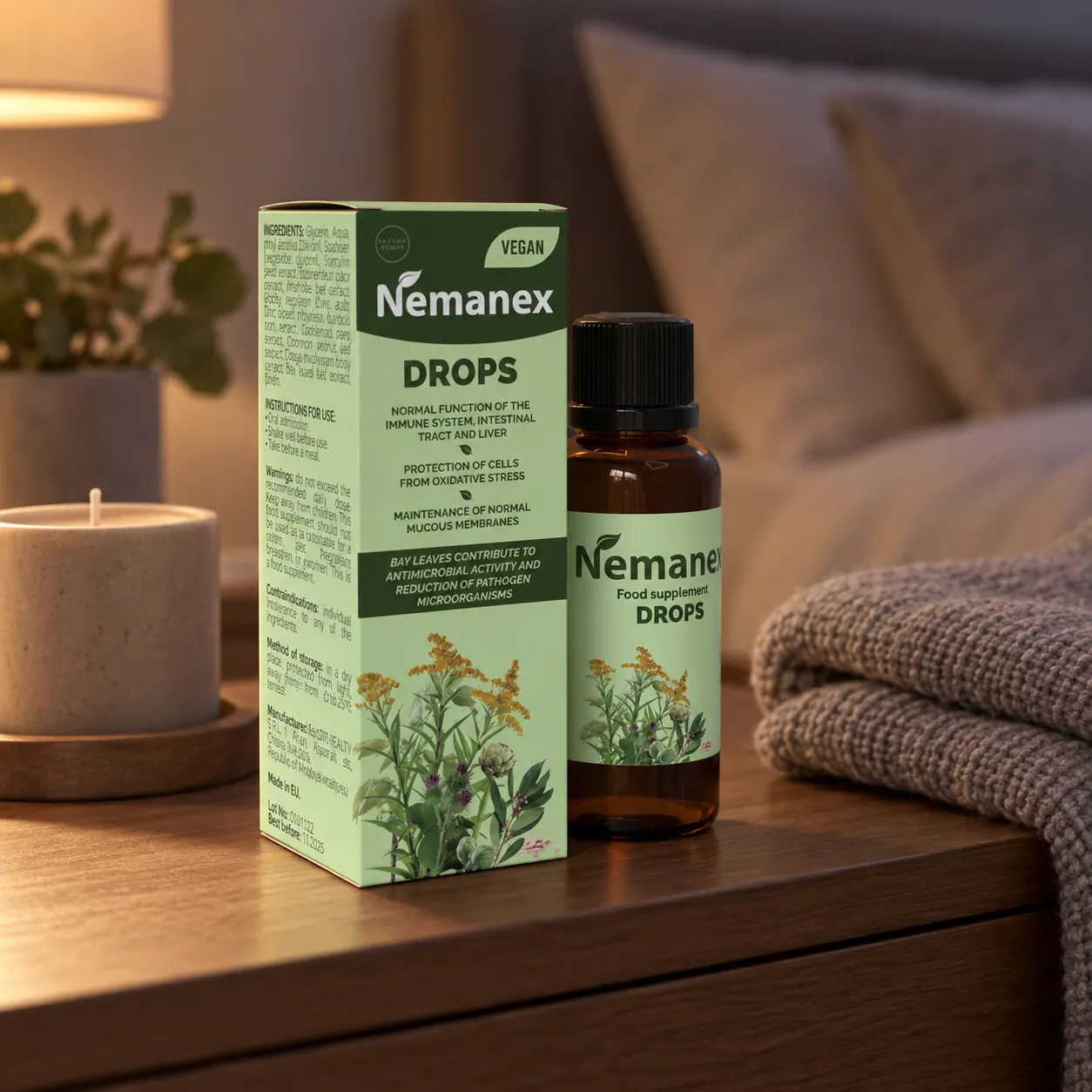 Nemanex — Verpackung im Alltag