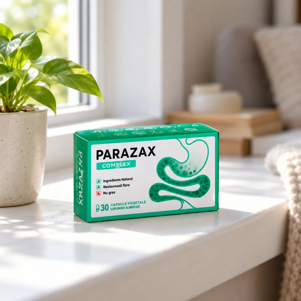Parazax — Verpackung im Alltag